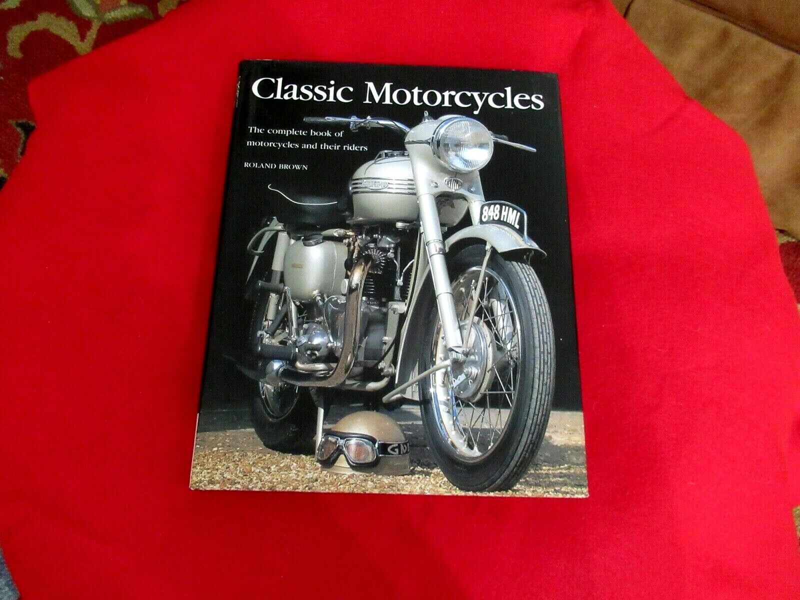 Classic Motorcycles Manual Reference Book Roland Brown Hermes House  L122