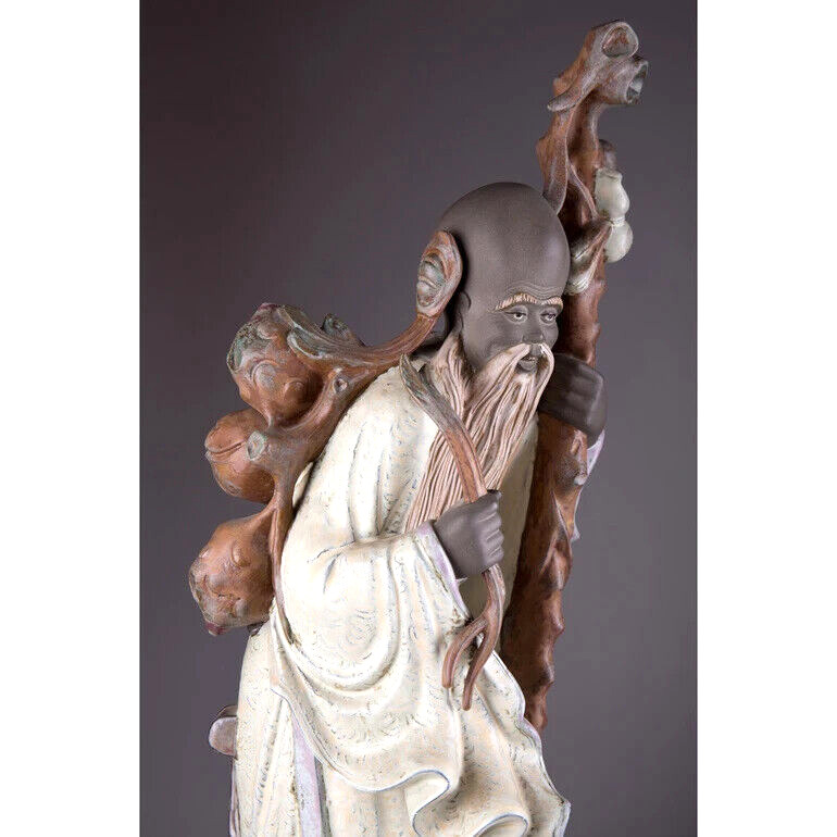 1979 Vintage Porcelain Statue Figure Eastern Sage Lladro Collectible Marked 57cm