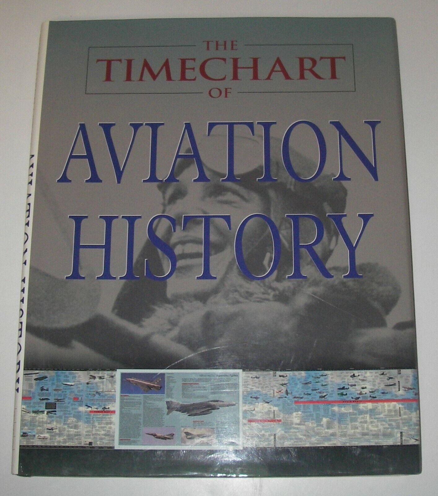 The Timechart of Aviation HISTORY/Airplane HC/DJ illustrated Color BOOK Aircraft