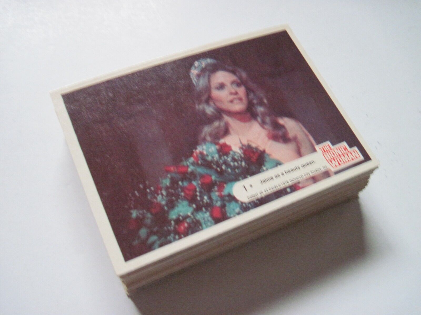 1976 Donruss The Bionic Woman 44 Card Complete Set Jamie Summers Lindsay Wagner