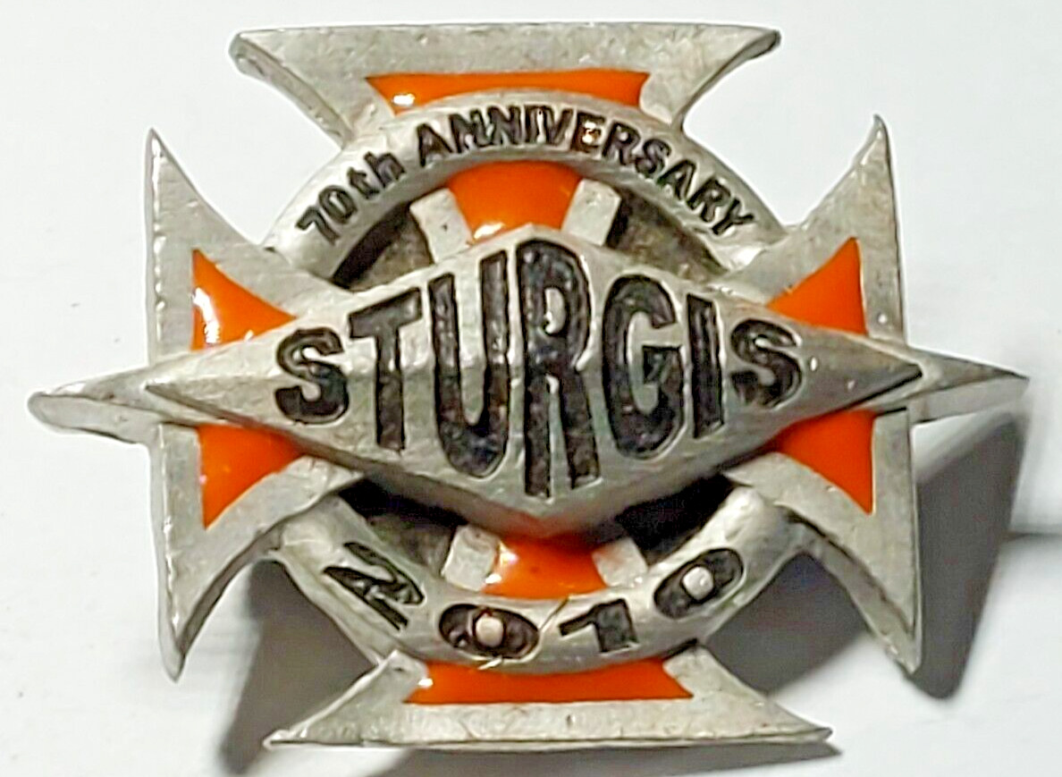 Motorcycle 2010 Sturgis 70th Anniversary Lapel Pin (092923)