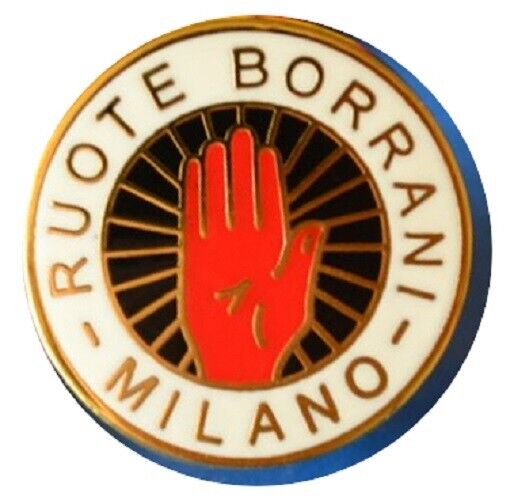 Ruote Borrani Milano Pin Badge