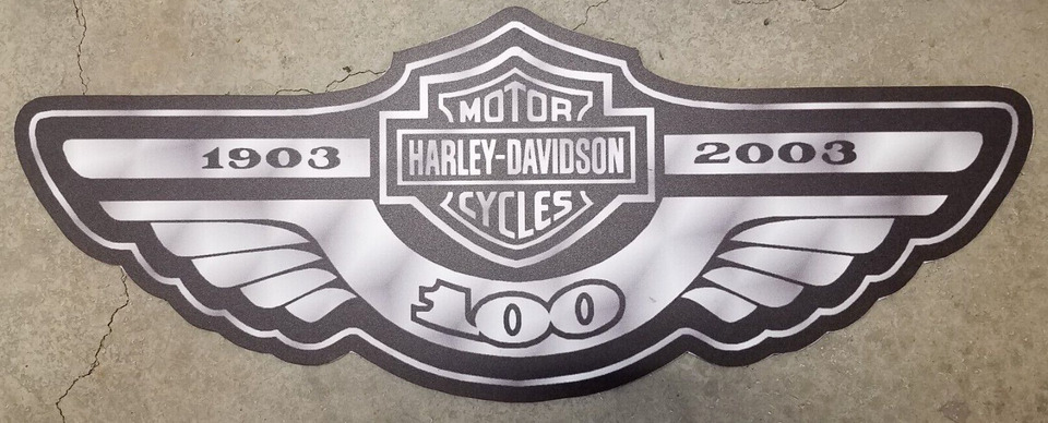 Harley-Davidson 100th Anniversary Design Removeable Magnetic Vinyl Decal