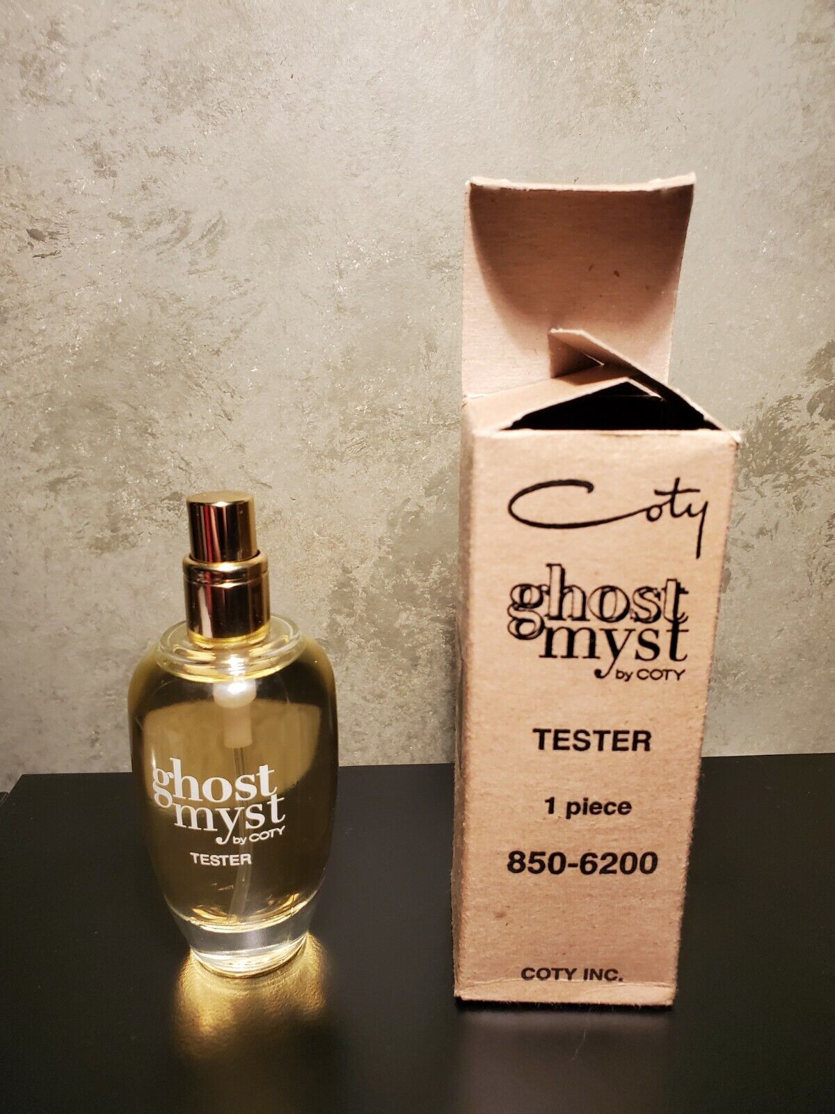GHOST MYST BY COTY, 1.7 OZ TESTER, VINTAGE ORIGINAL FIRST RUN NOW 25.00 EACH