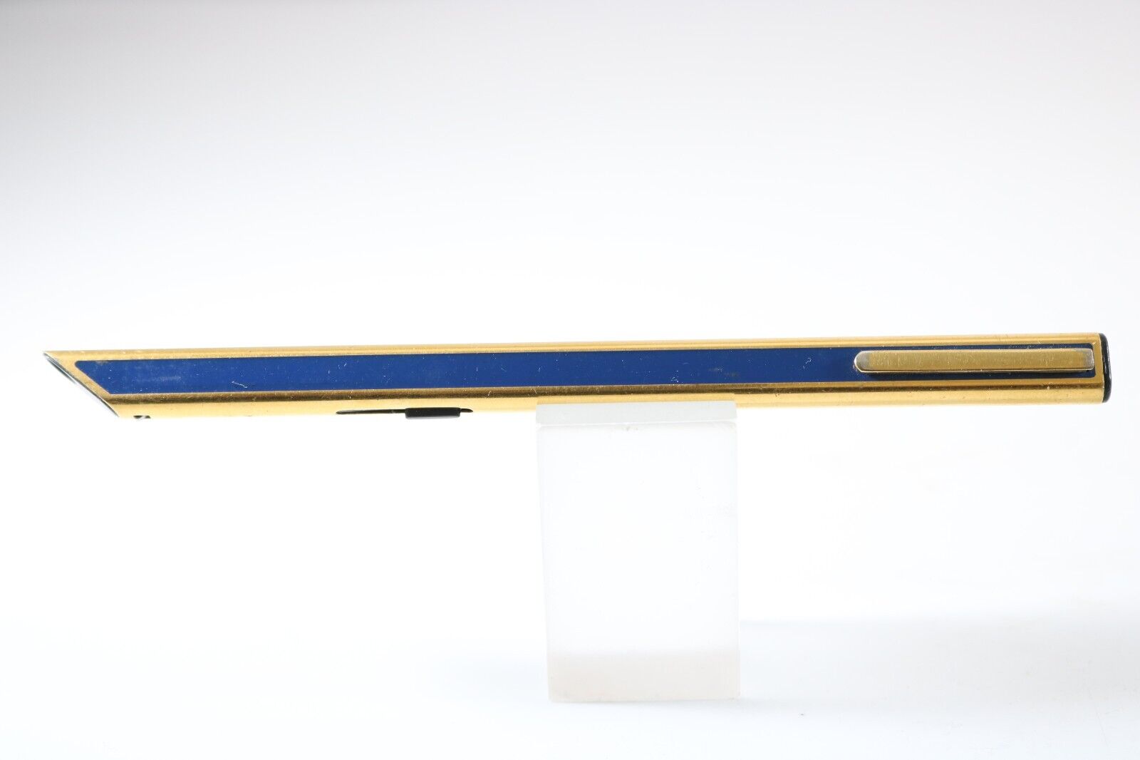 Vintage Aurora Thesi Lacquered Blue/Gold Plated Ballpoint Pen