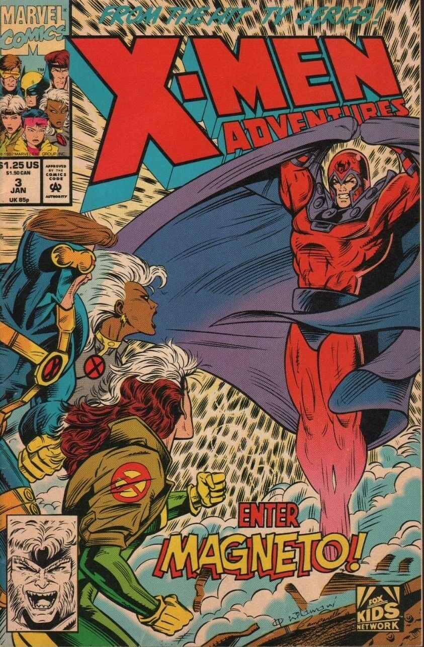1993 January X-Men Adventures - Marvel Comic Book #3