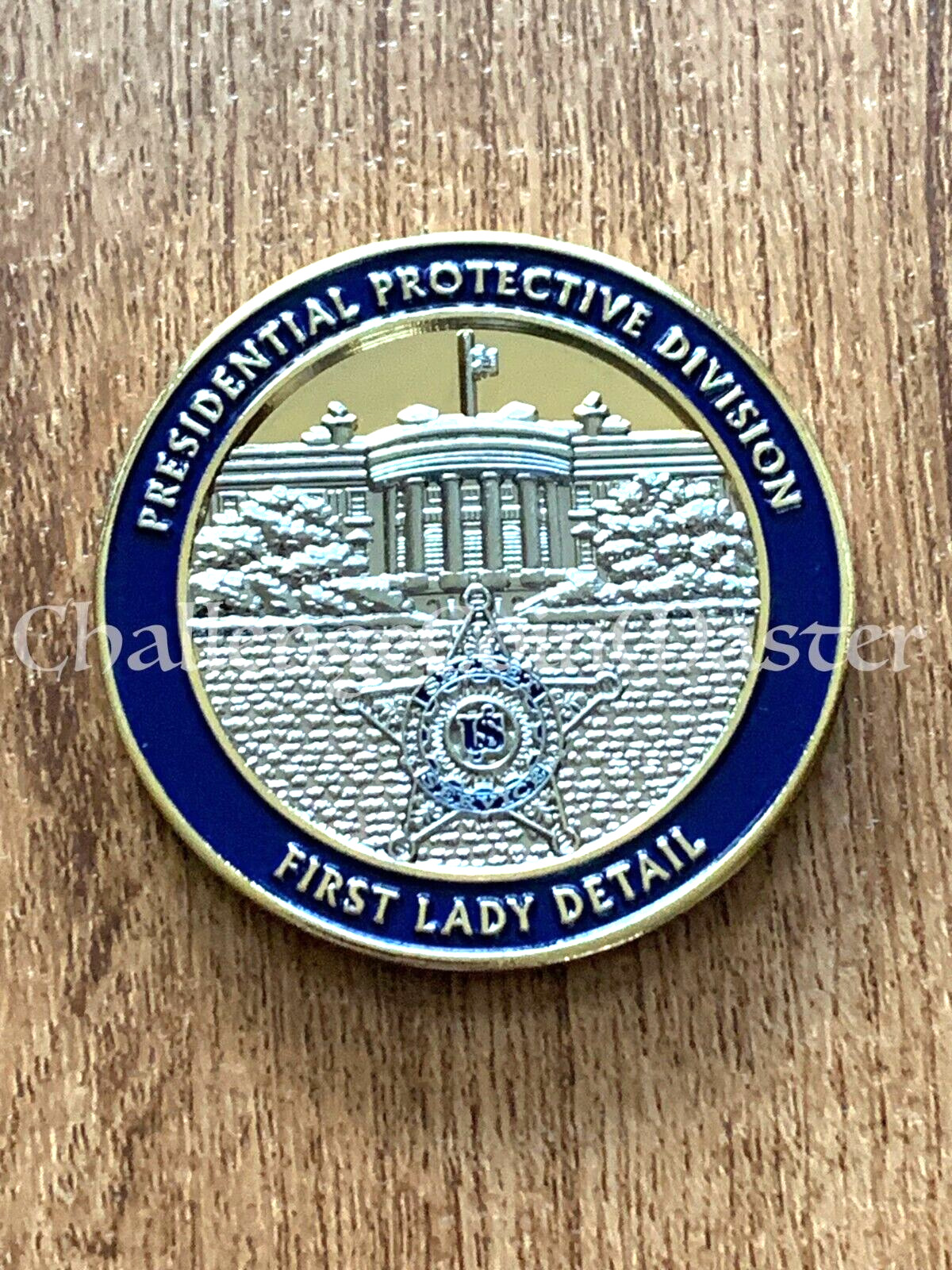 U.S. SECRET SERVICE PRESIDENTIAL PROTECTION FIRST LADY DETAIL CHALLENGE COIN 