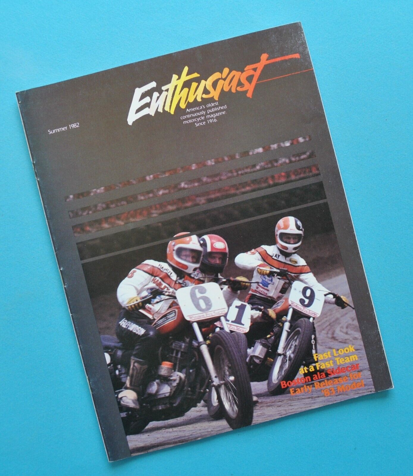 1982 Harley Enthusiast Magazine Sportster Electra Glide Super Glide FXS FXE FLT