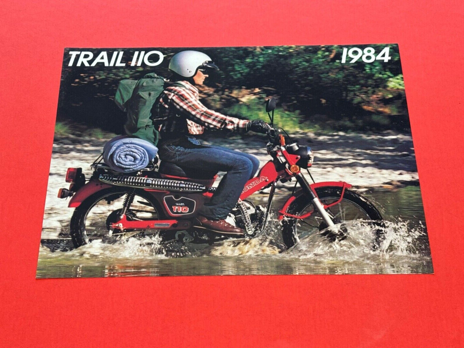 Original 1984 Honda Trail 110 Dealer Sales Brochure
