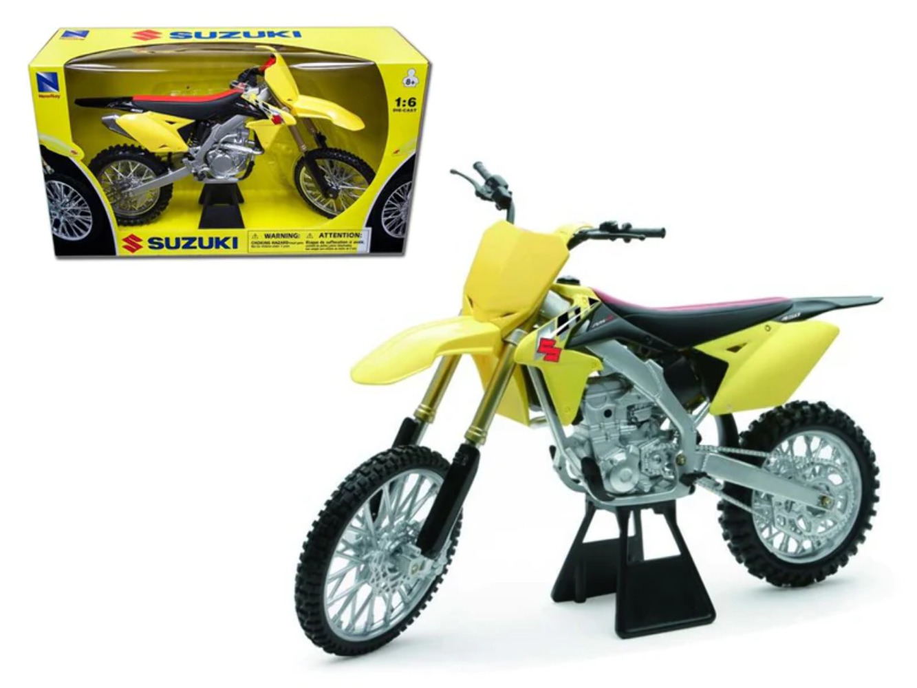 2014 Suzuki RM-Z450 Bike Motorcycle 1/6 Model