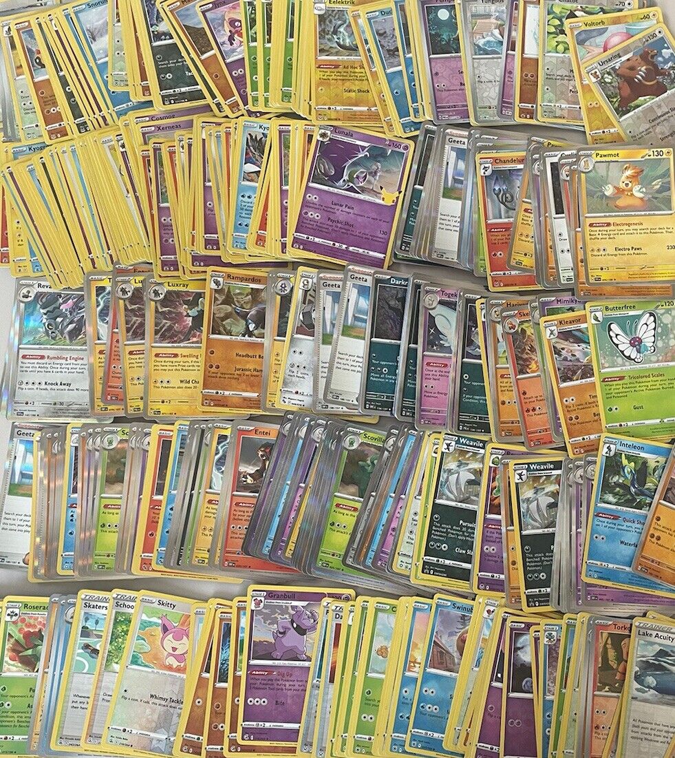 25x Pokemon Card Bundle TCG ALL Reverse/ Holo 100% Genuine Pokémon Cards