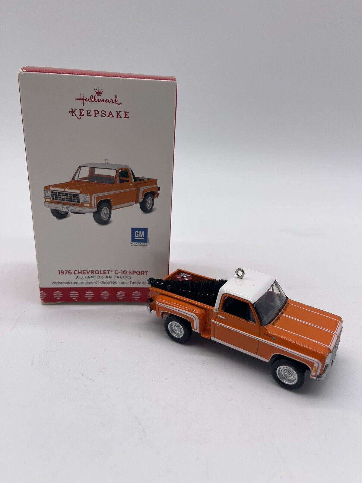 Hallmark Chevrolet C-10 Ornament - Orange 1976  (1795QX9242)