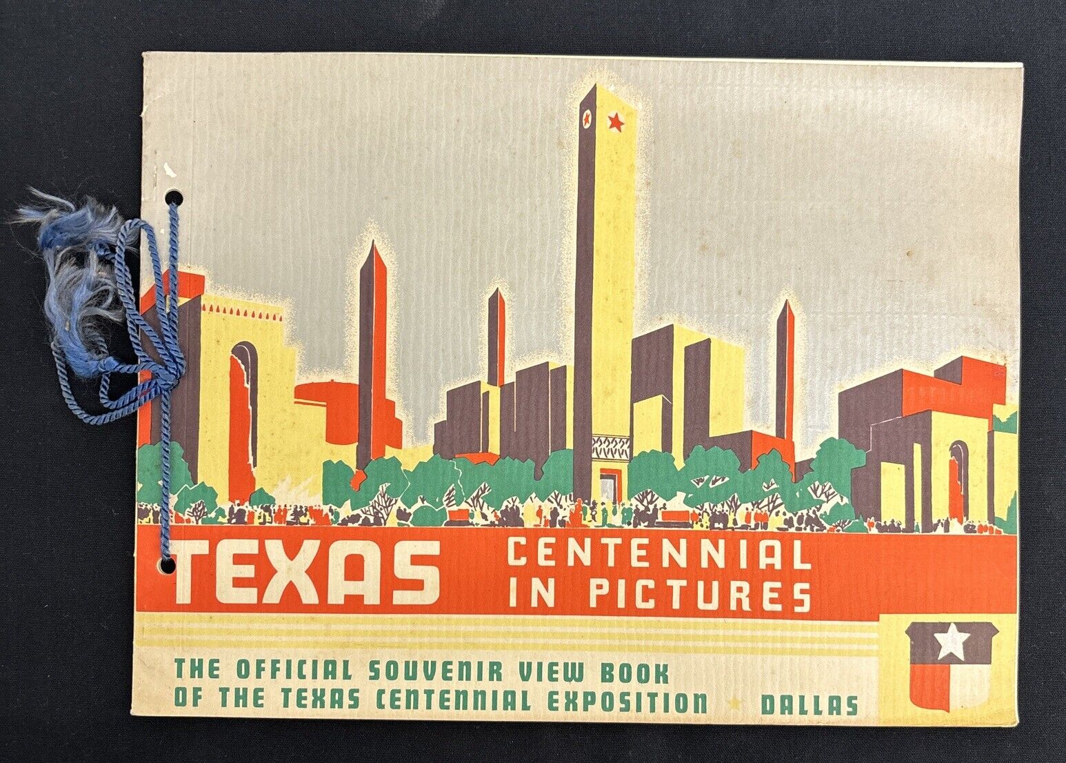 Vintage 1936 Texas Centennial Exposition Official Souvenir Book Pictures Dallas