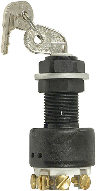 3-Position Ignition Switch- Same as 33-104 Keyed Alike- ( Pack of 1)