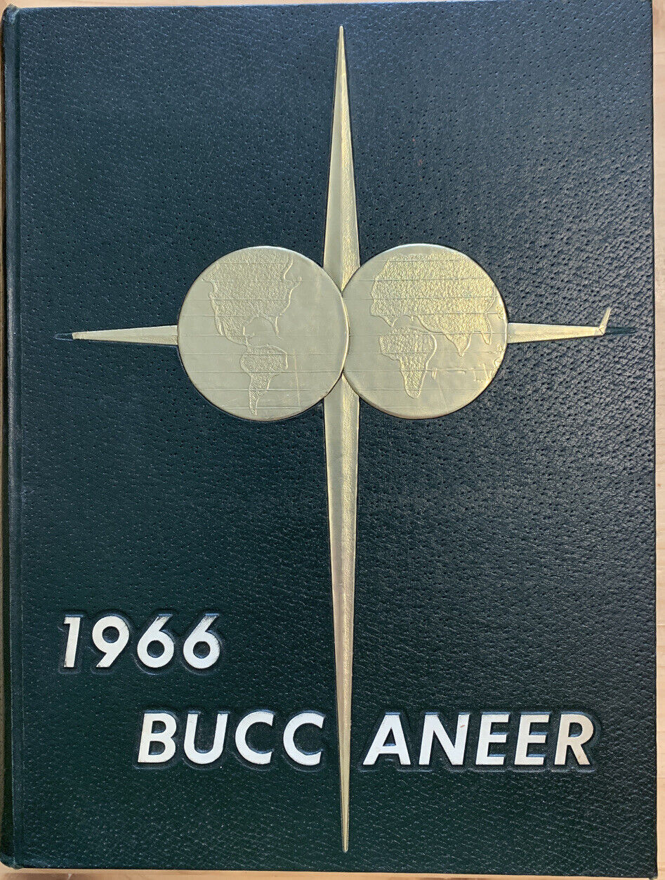 1966 East Carolina College ECU Buccaneer Yearbook Annual Greenville NC Pirate 