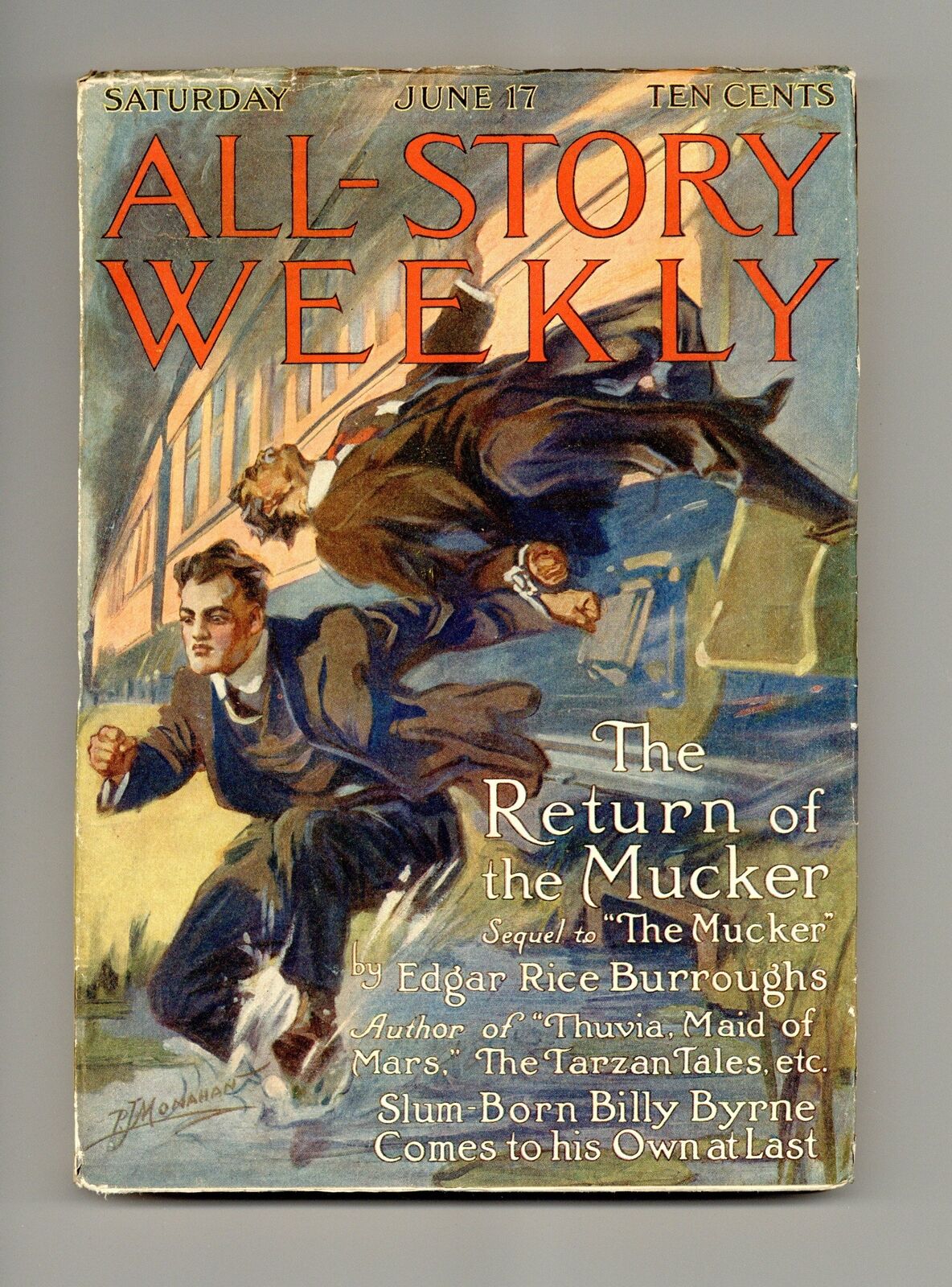 All-Story Weekly Pulp Jun 1916 Vol. 59 #2 FN