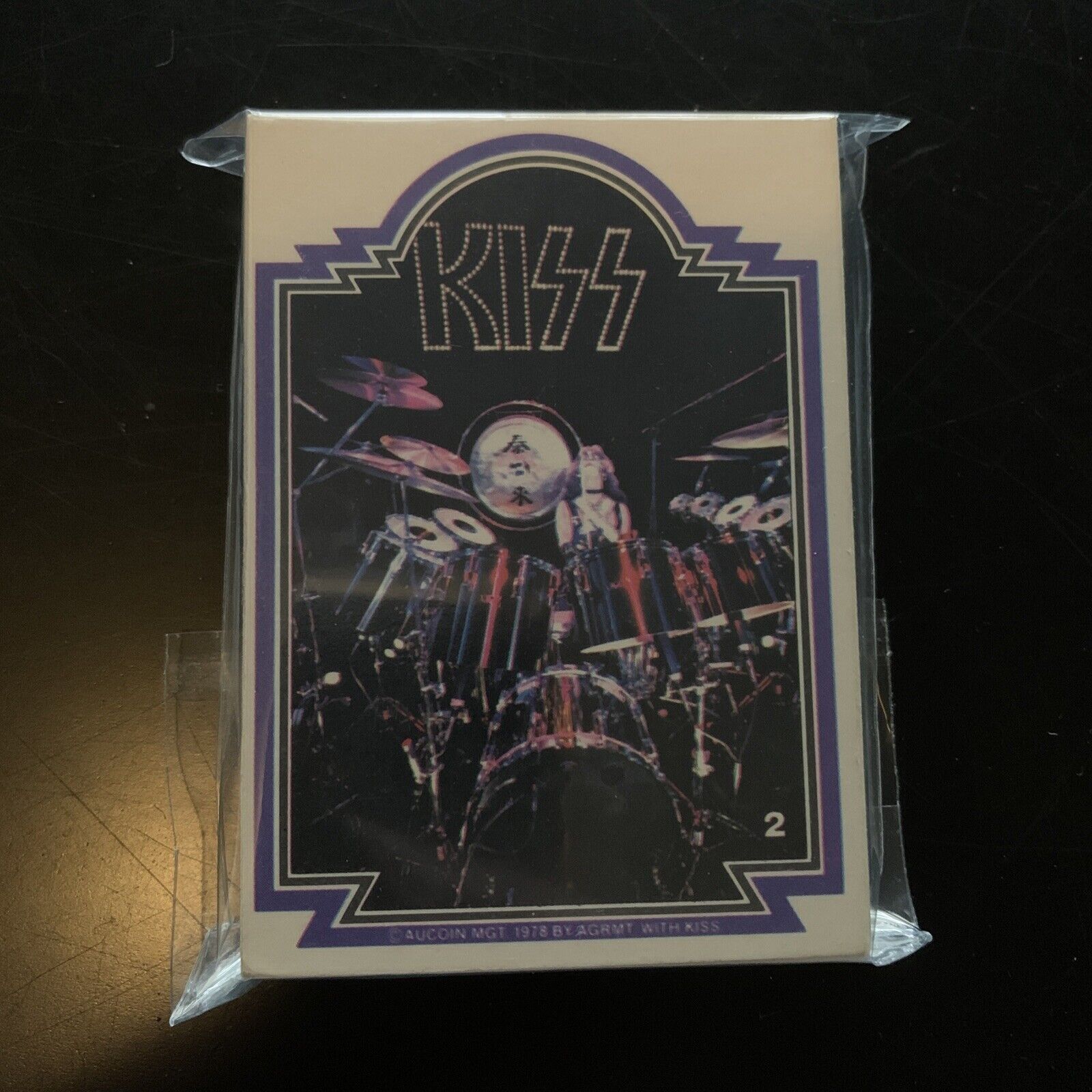 Vintage KISS 2 - 65 Trading Cards 40 Total Paul Stanley Ace Frehley Gene Simmons