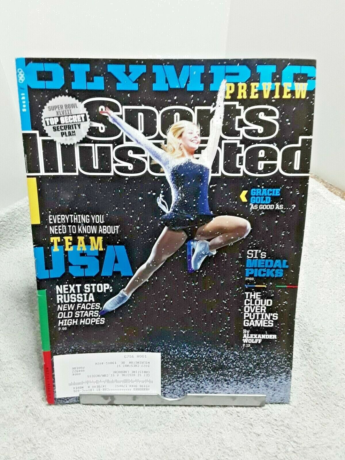 Sports Illustrated February 2014 Gracie Gold USA Olympics 