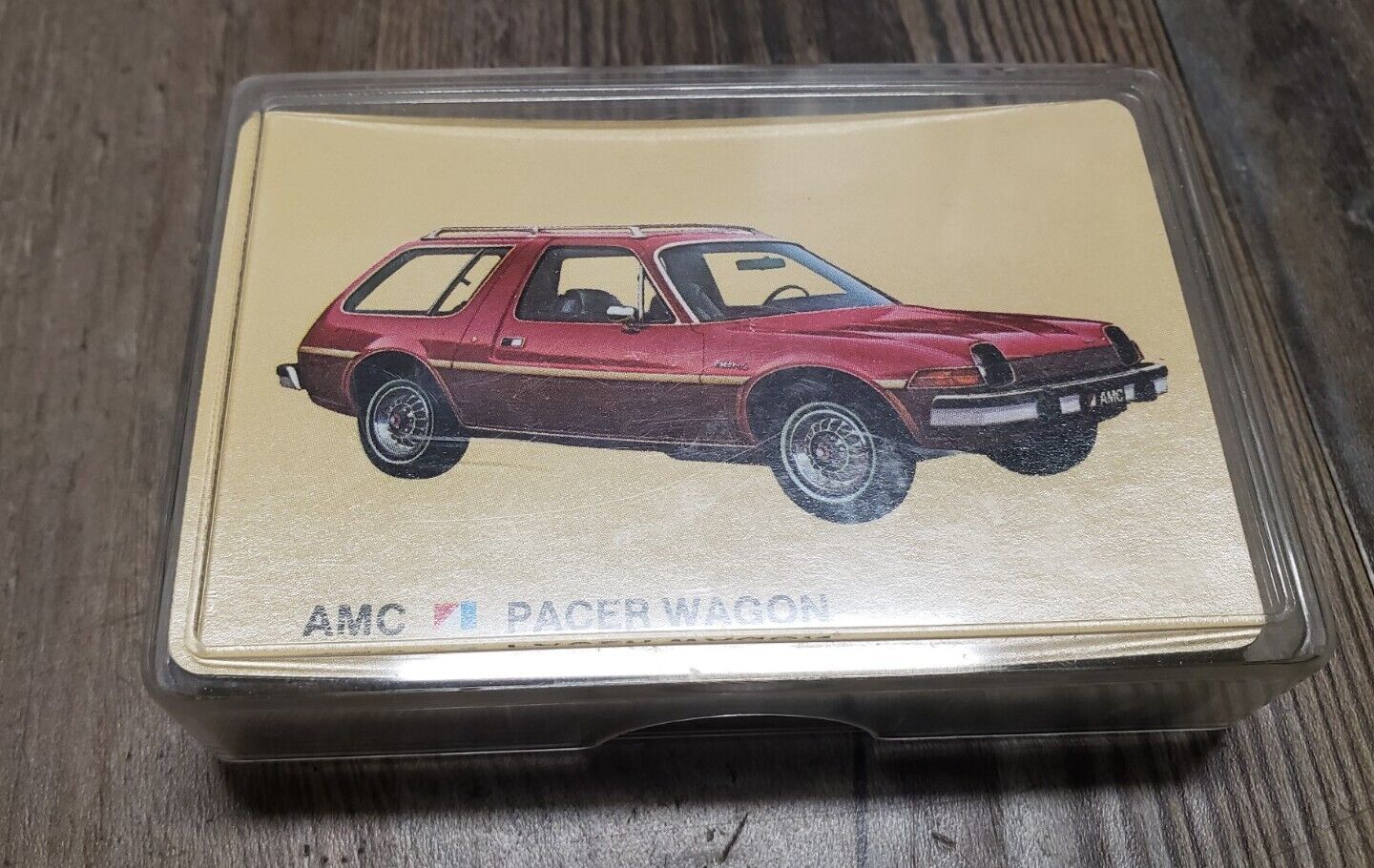 AMC 1977 1978 1979 Pacer Wagon playing cards poker nos