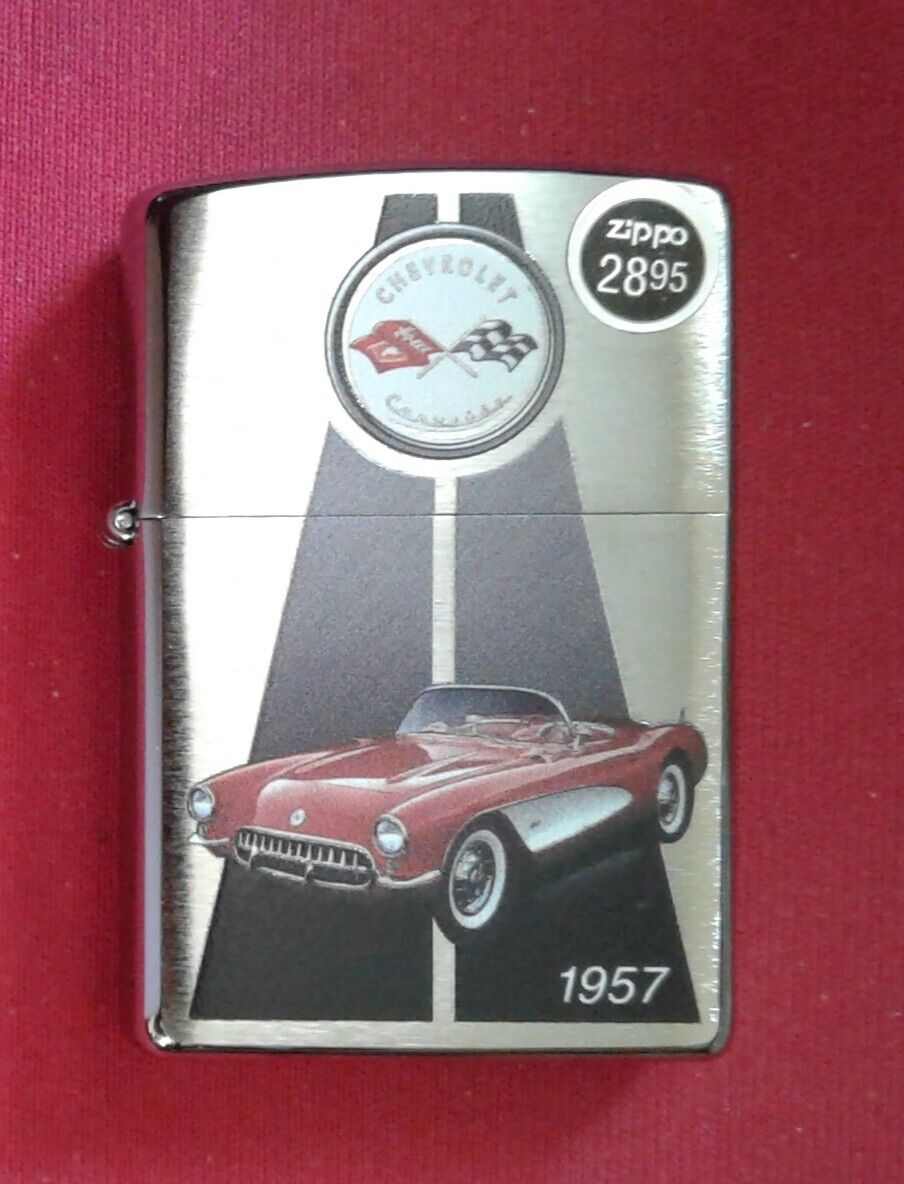 Zippo Lighter 1957 Chevrolet Corvette