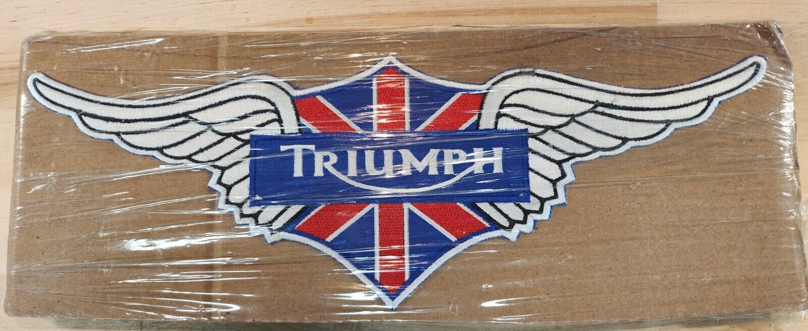 Triumph Motorcycle Patch Embroidered Iron On Patch [12.5\