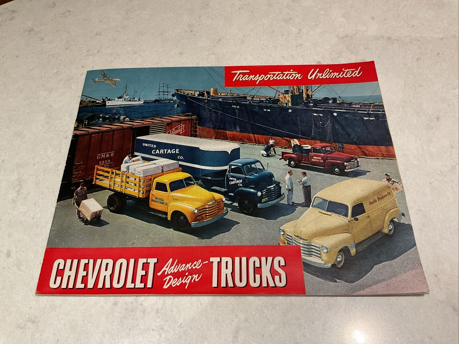 1947 Chevrolet Truck Pickup 3100 Suburban FL sales brochure 48 pg ORIGINAL