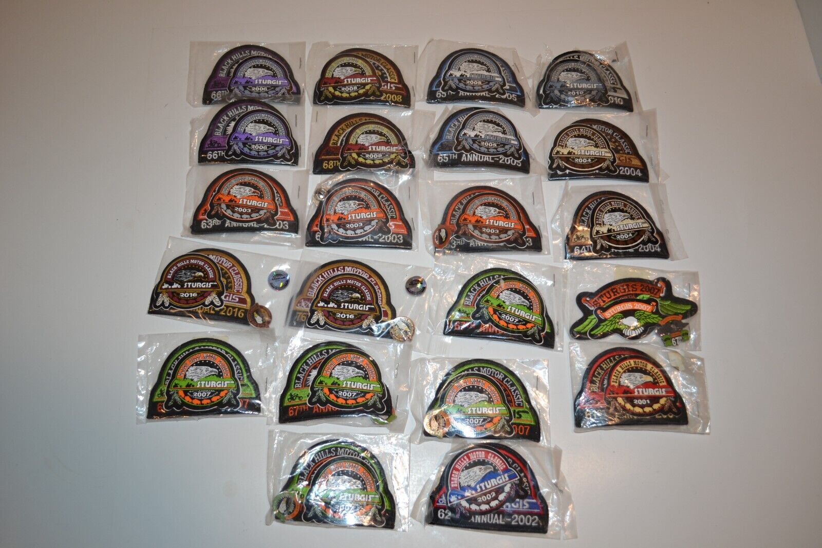 22 Sturgis Pins and Patches Sturgis Rally Brand New