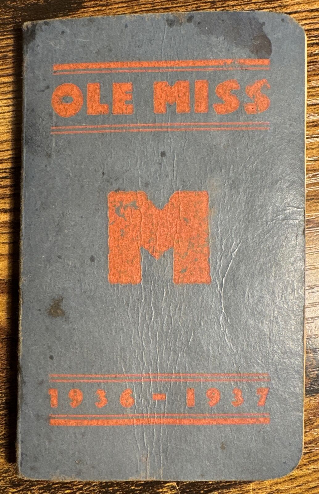1936-1937 Ole Miss “M” Book