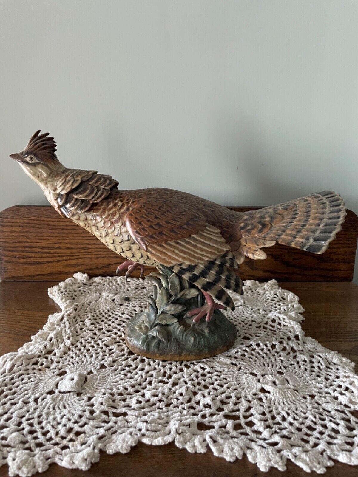 LLADRO LARGE PARTRIDGE, LIMITED EDITION SIGNED & NUMBERED