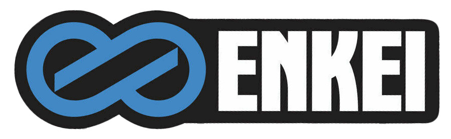 Enkei Wheels  Logo Sticker / Vinyl Decal  | 10 Sizes with TRACKING