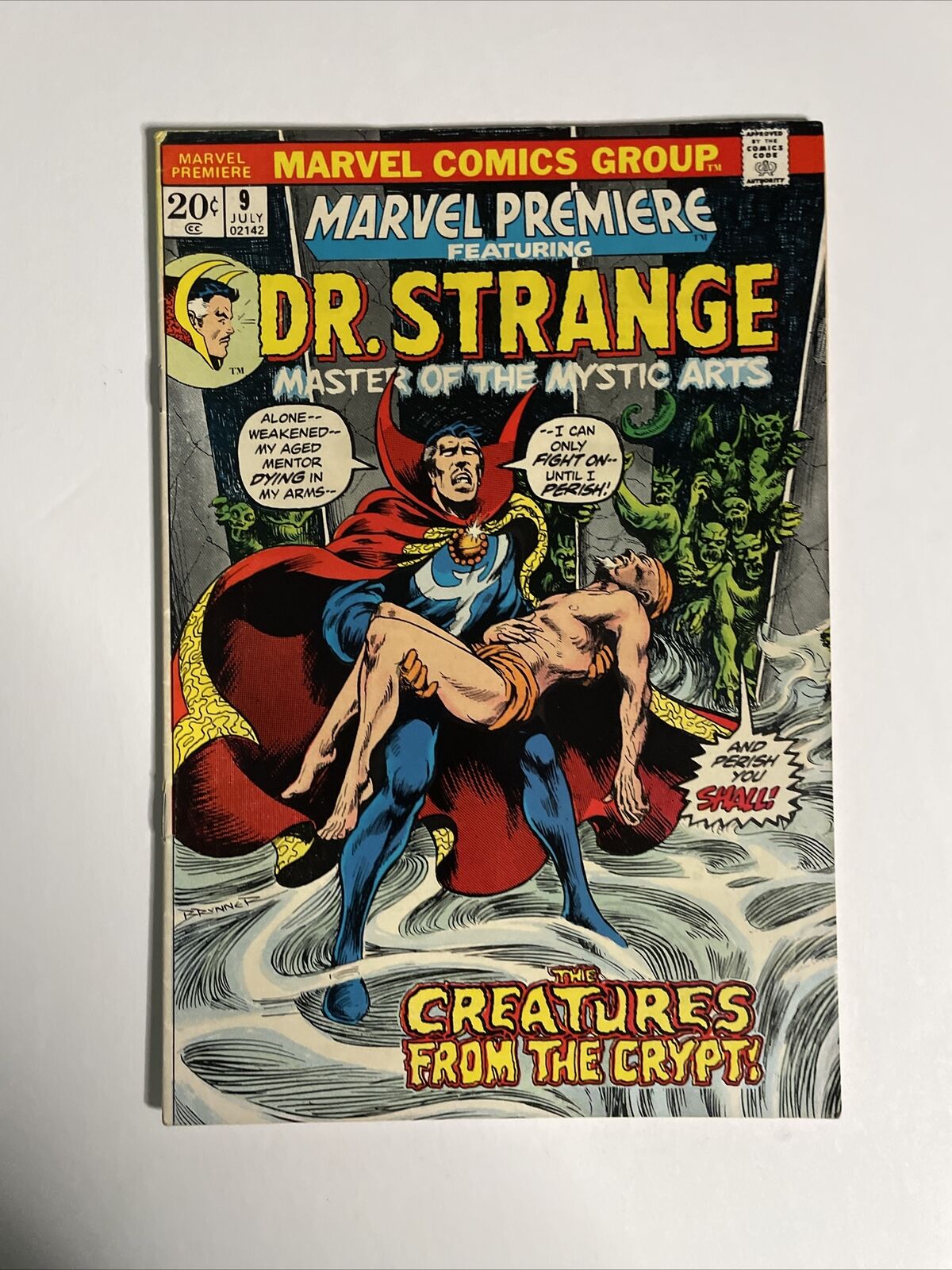 Marvel Premiere #9 (1973) 8.5 VF Key Issue Bronze Age Comic Dr Strange App