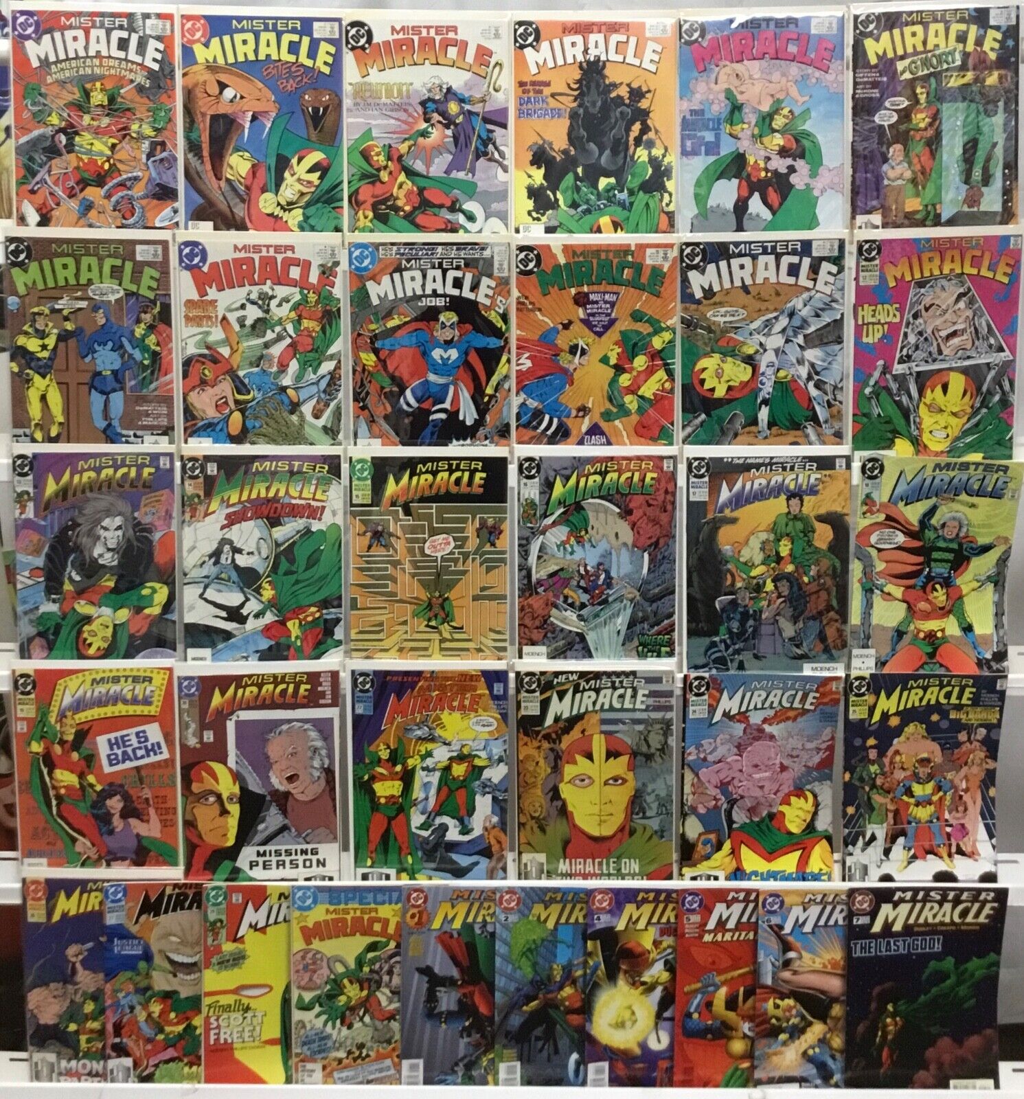 DC Comics Mister Miracle #1-28 Complete Set Plus Special, Mini-Series VF/NM 1989