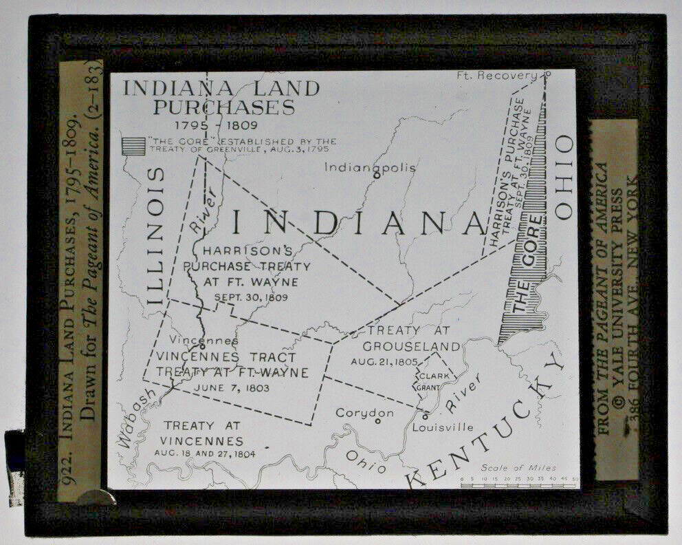 MLS  - #922 Indiana Land Purchases 1795-1809  MLS196