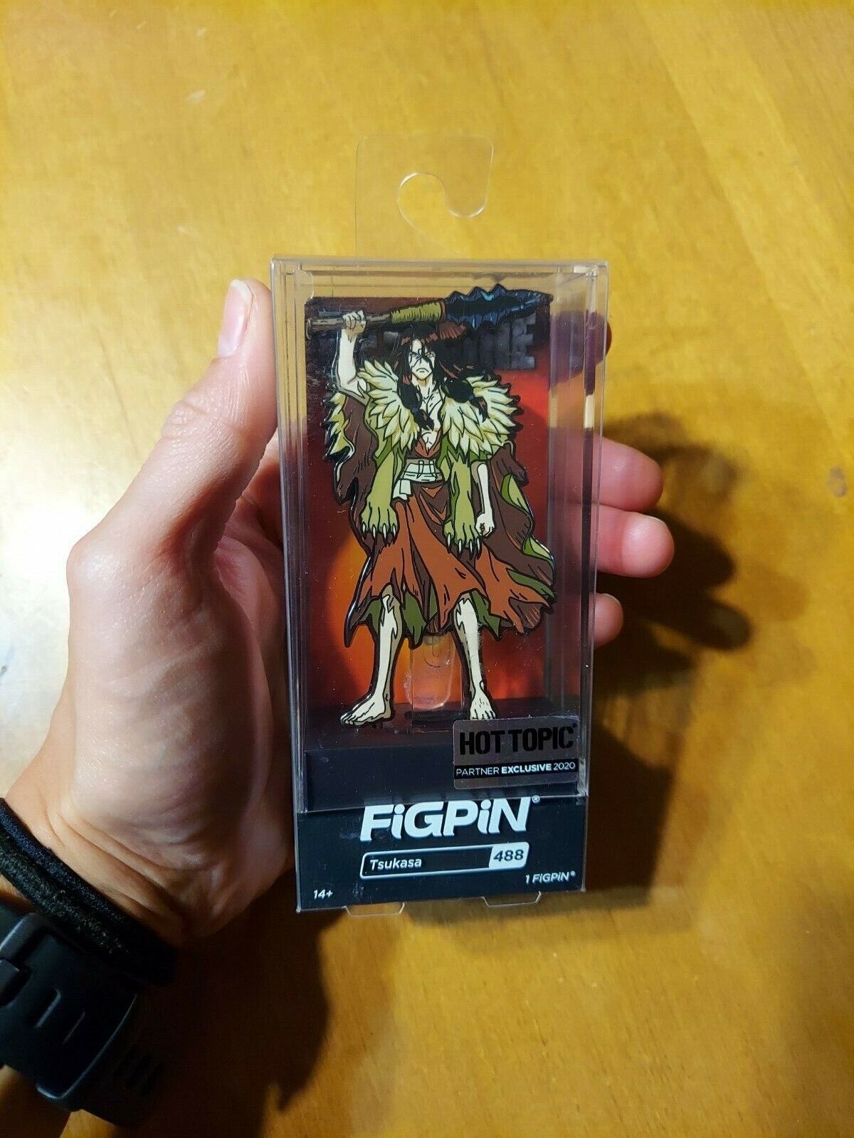FigPin Fig Pin Tsukasa #488 Hot Topic Partner Exclusive 2020 Dr. Stone READ