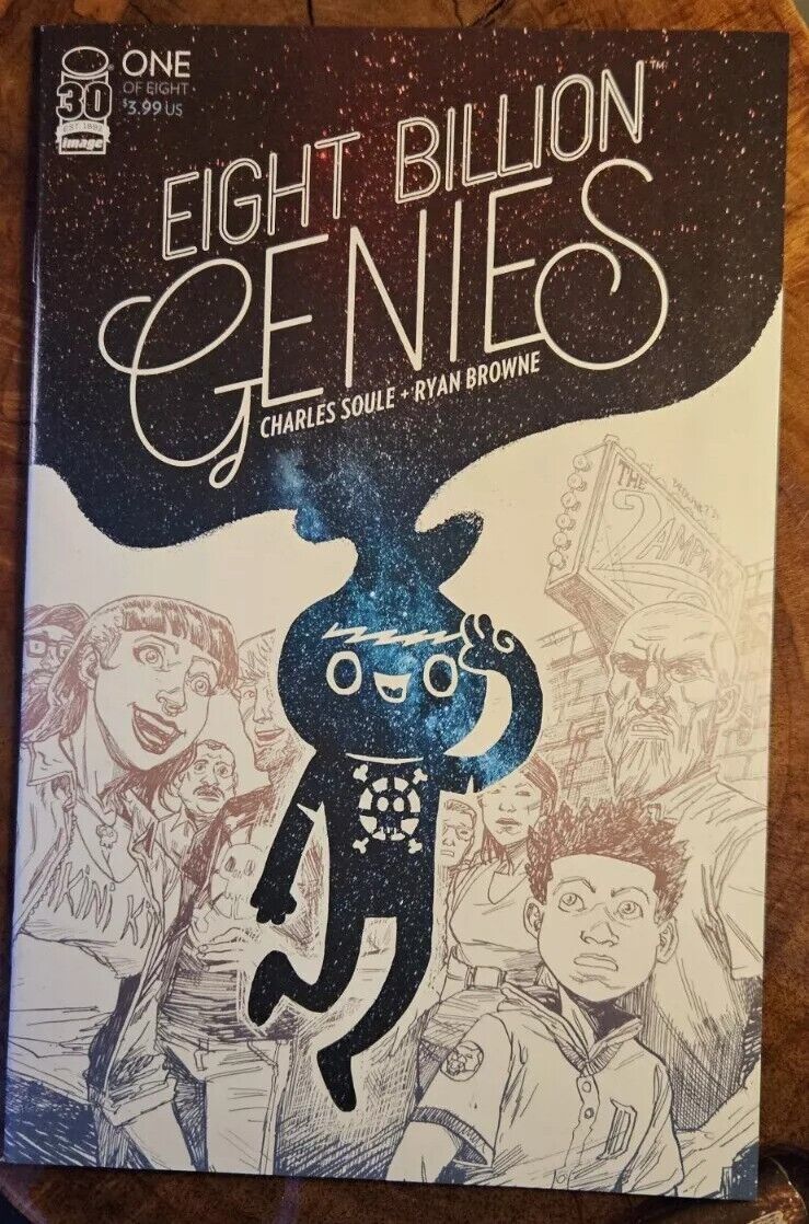 EIGHT BILLION GENIES 1 NM COVER A 1ST PRINT IMAGE COMICS BY SOULE & BROWNE