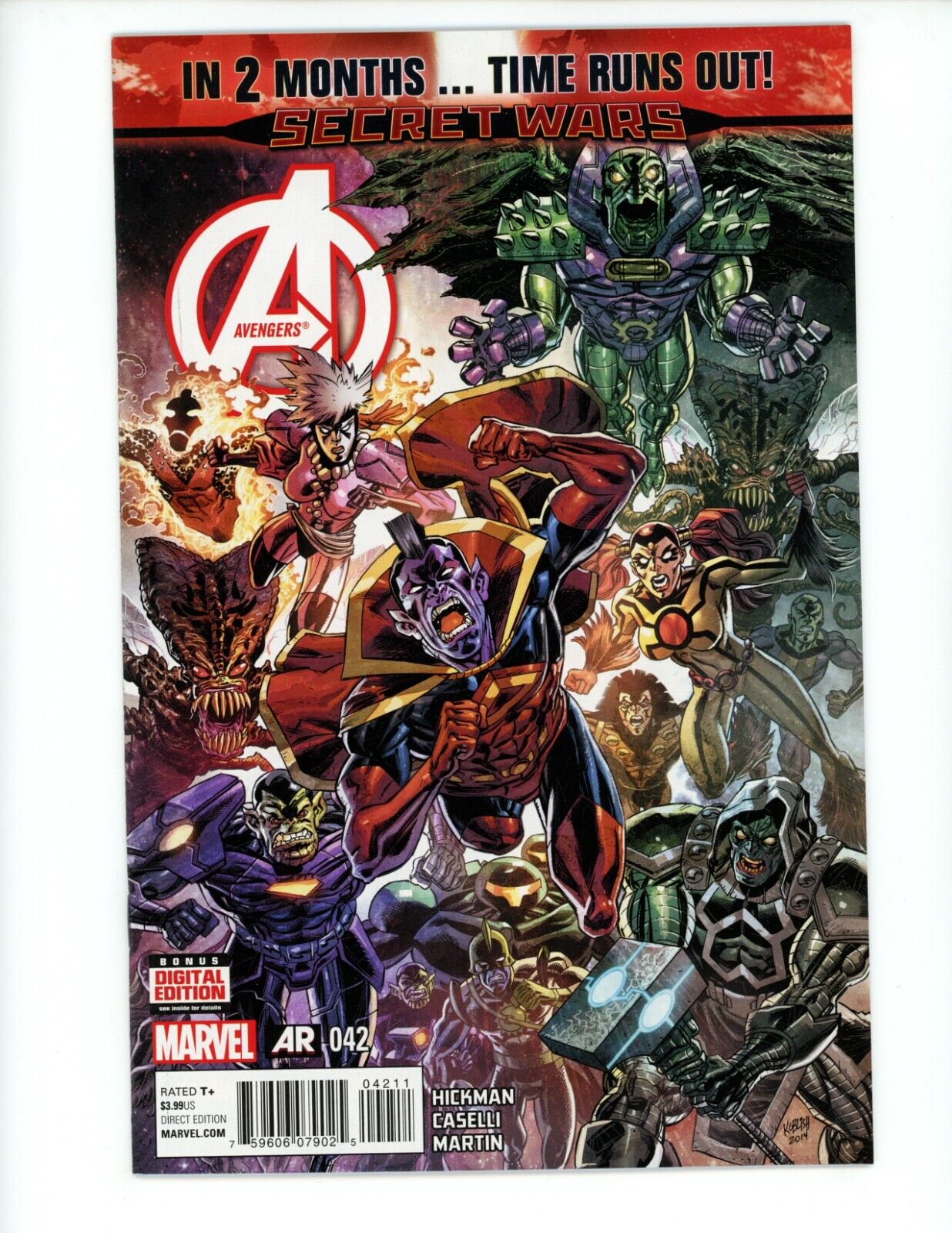 Avengers #42 Comic Book 2015 NM- Scott Koblish Marvel Comics