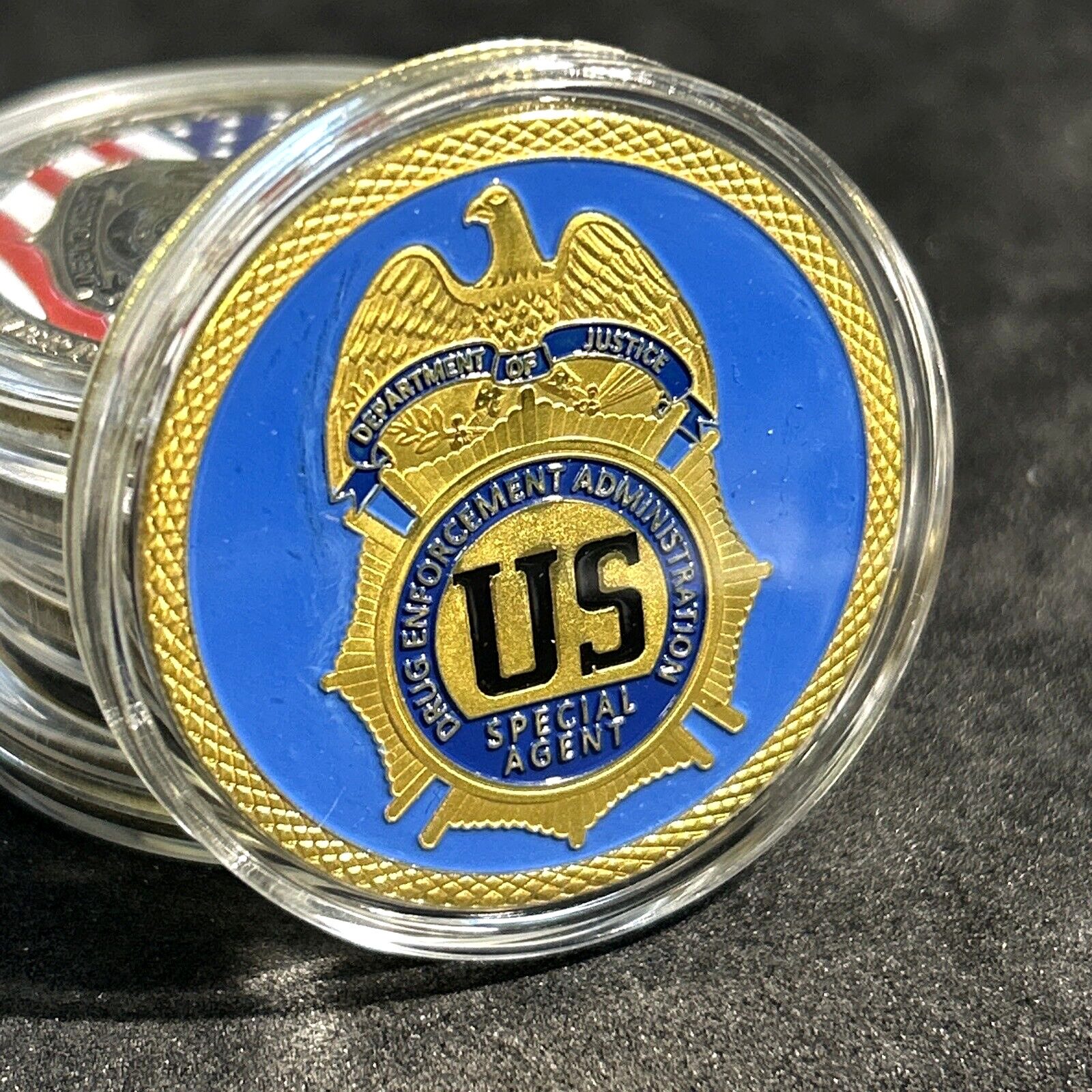 DEA UNITED STATES DRUG ENFORCEMENT ADMINISTRATION Special Agent Challenge Coin
