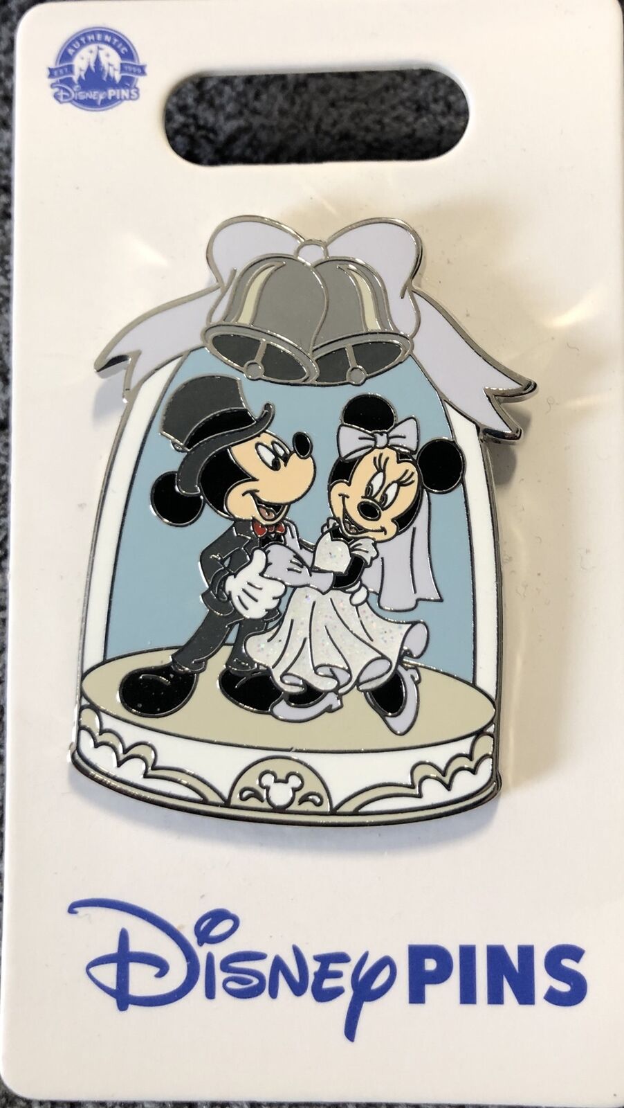 Disney Parks Mickey And Minnie Mouse Wedding  Pin