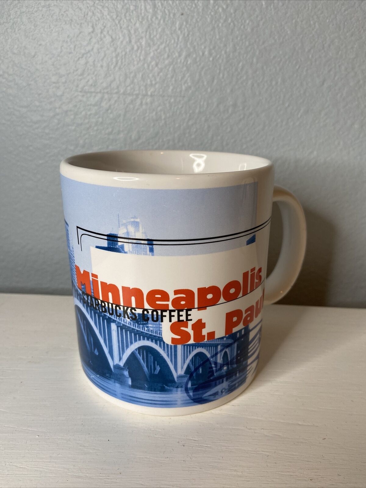 STARBUCKS 1999 Minneapolis St Paul SITES large Mug MINT Minnesota