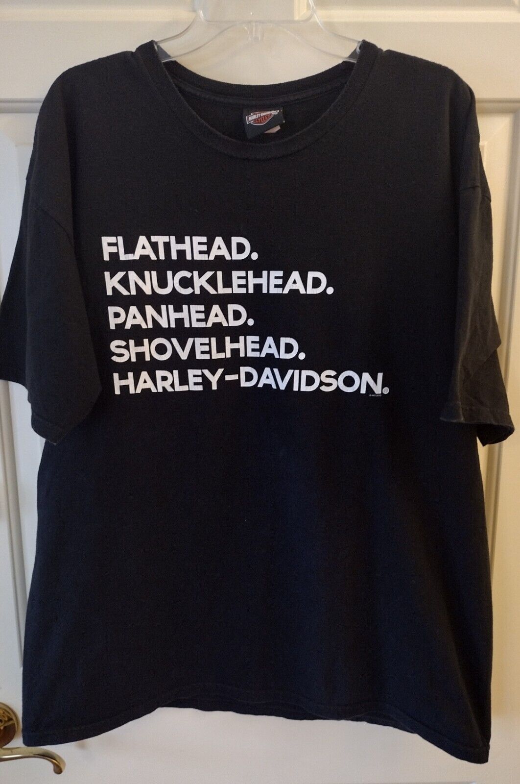 Harley Davidson T-shirt XL Flathead/Knucklehead/Panhead/Shovelhead