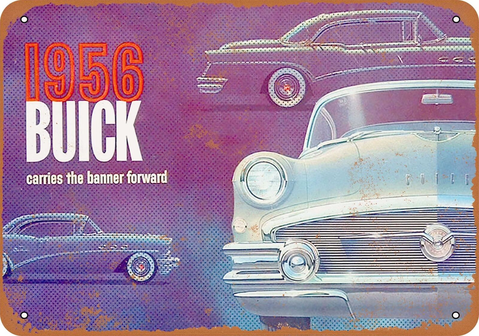Metal Sign - 1956 Buick - Vintage Look Reproduction