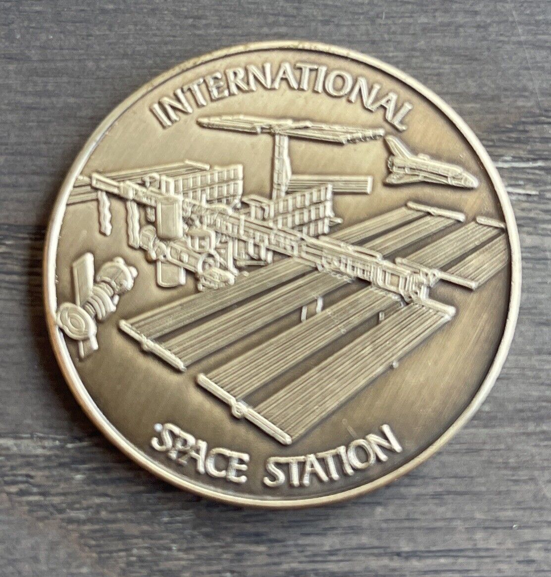 NASA COIN MEDALLION ISS International Space Station Coin