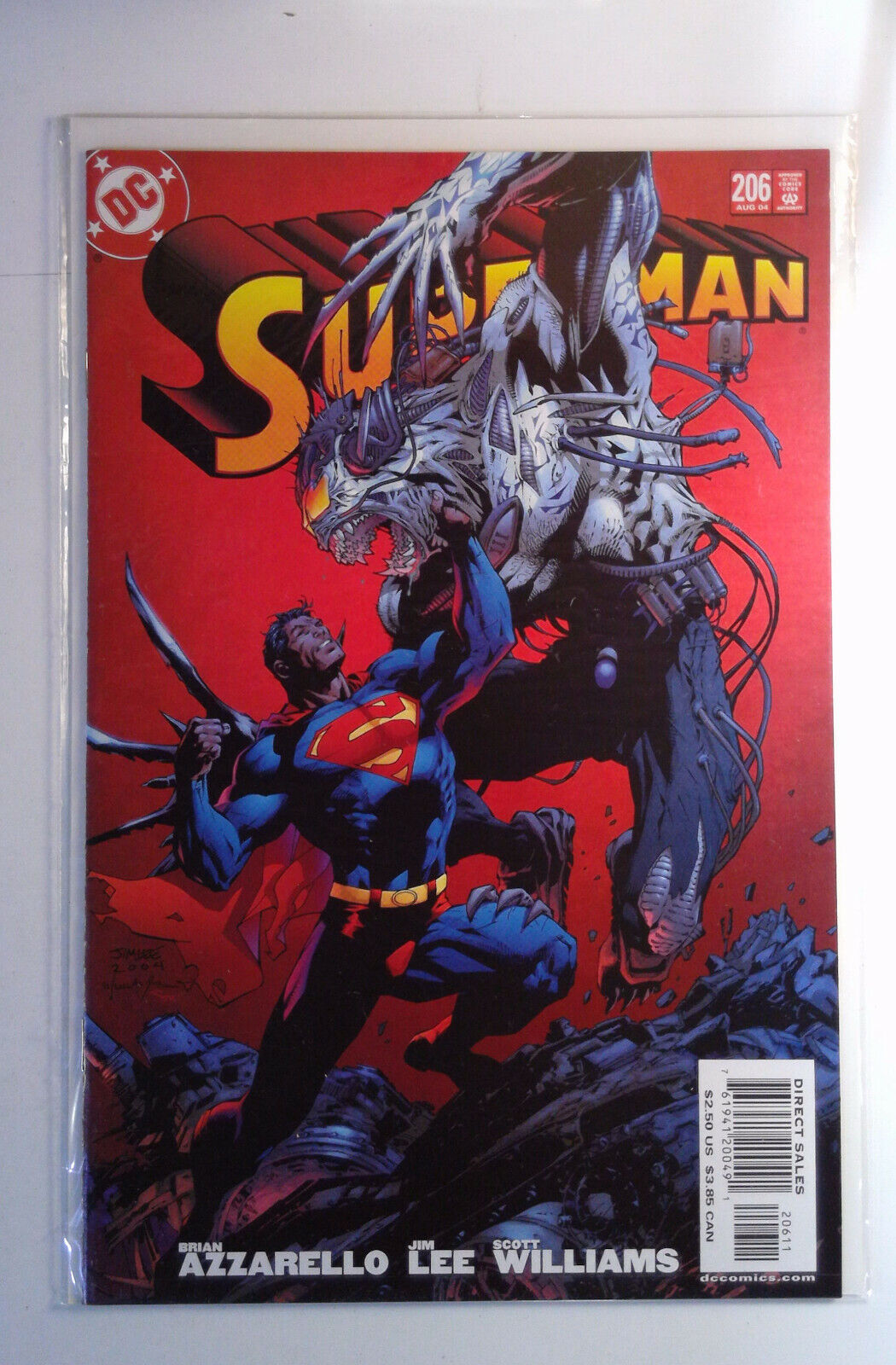 Superman #206 (2004) DC Comics 9.4 NM Comic Book