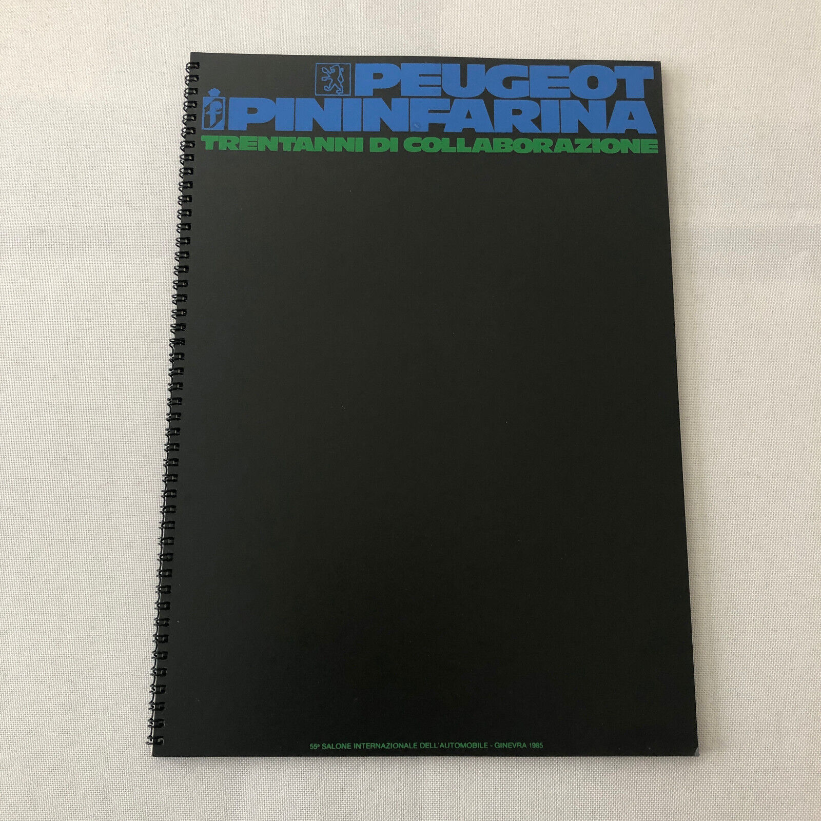 1985 Peugeot Pininfarina History Sales Brochure Catalog Peugeot 403 404 505 +