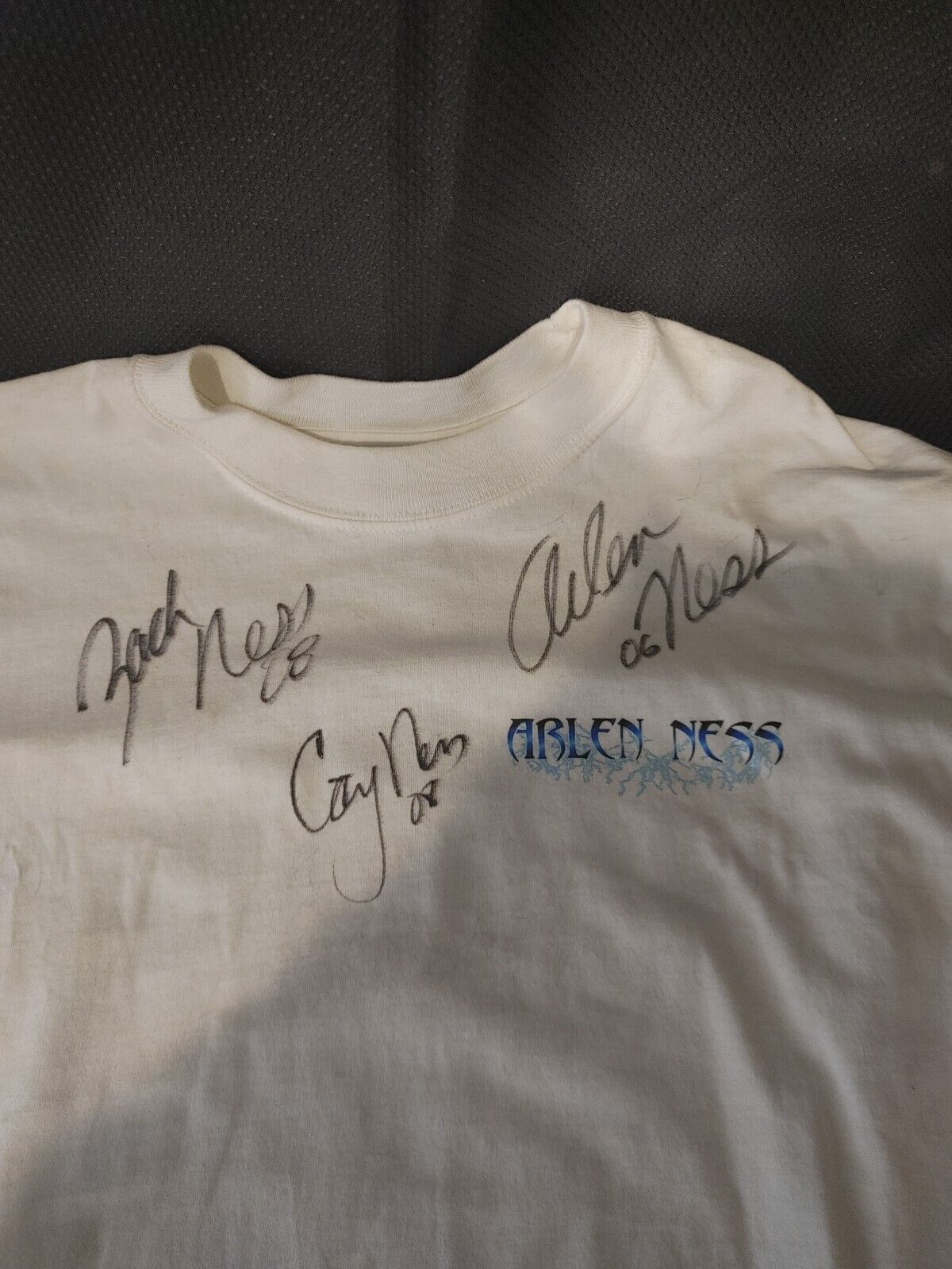 Signed Arlen Ness , Cory Ness & Zack Ness Motorcycle Long Sleeve T-Shirt/L