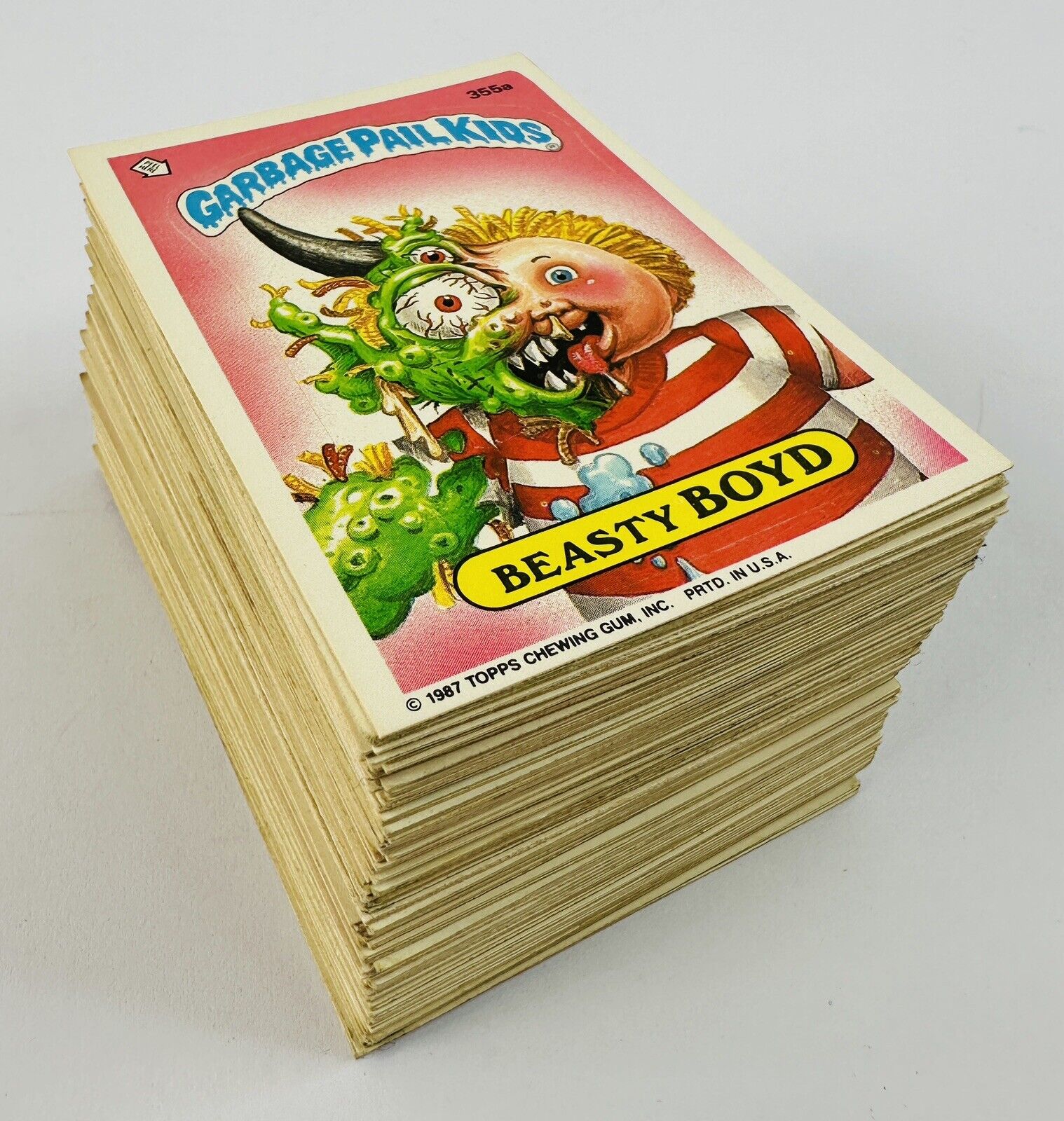 Vintage 1986/1987 Garbage Pail Kids GPK Cards (Lot Of 121)