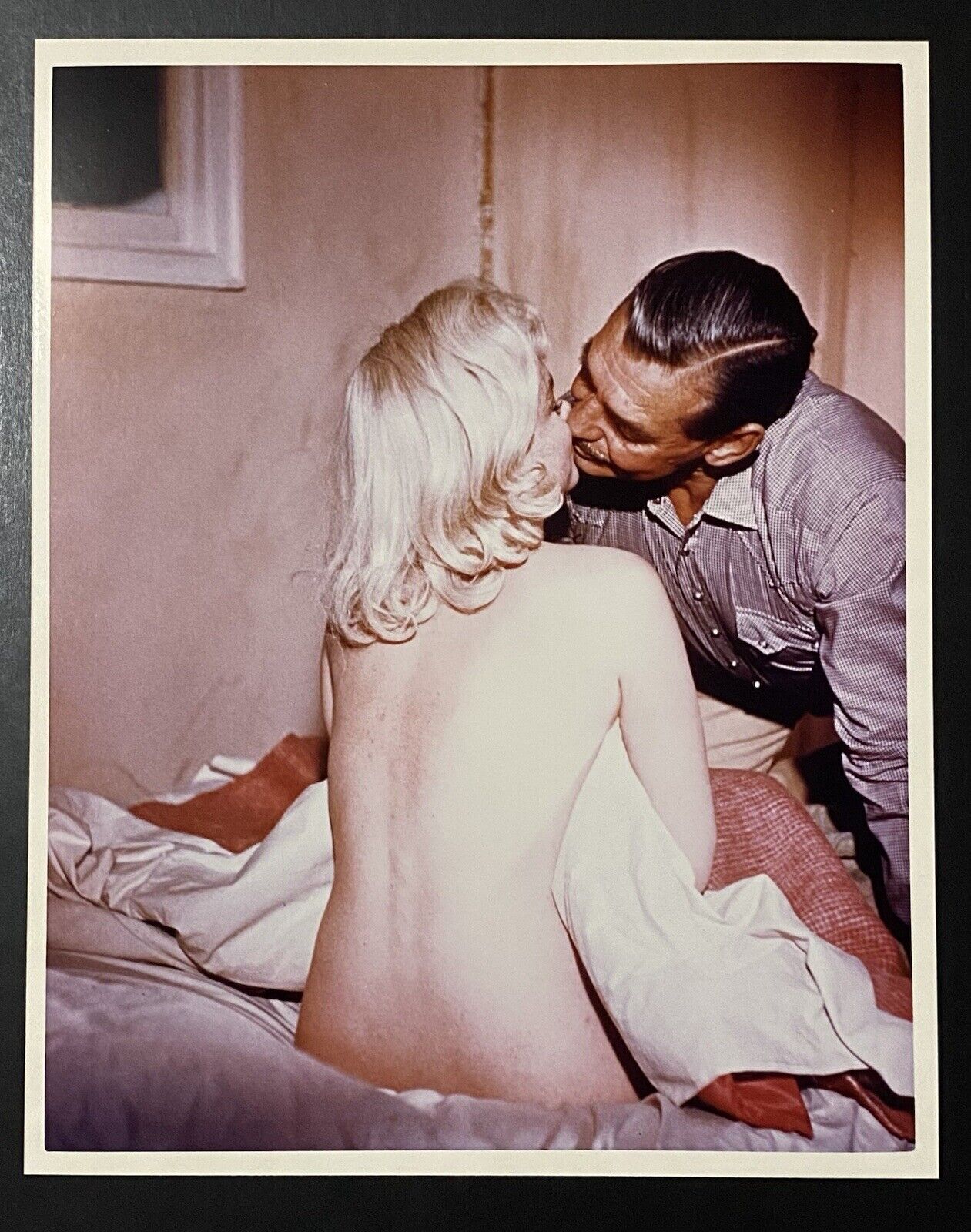 1960 1961 Marilyn Monroe Original Photo Clark Gable The Misfits Nude