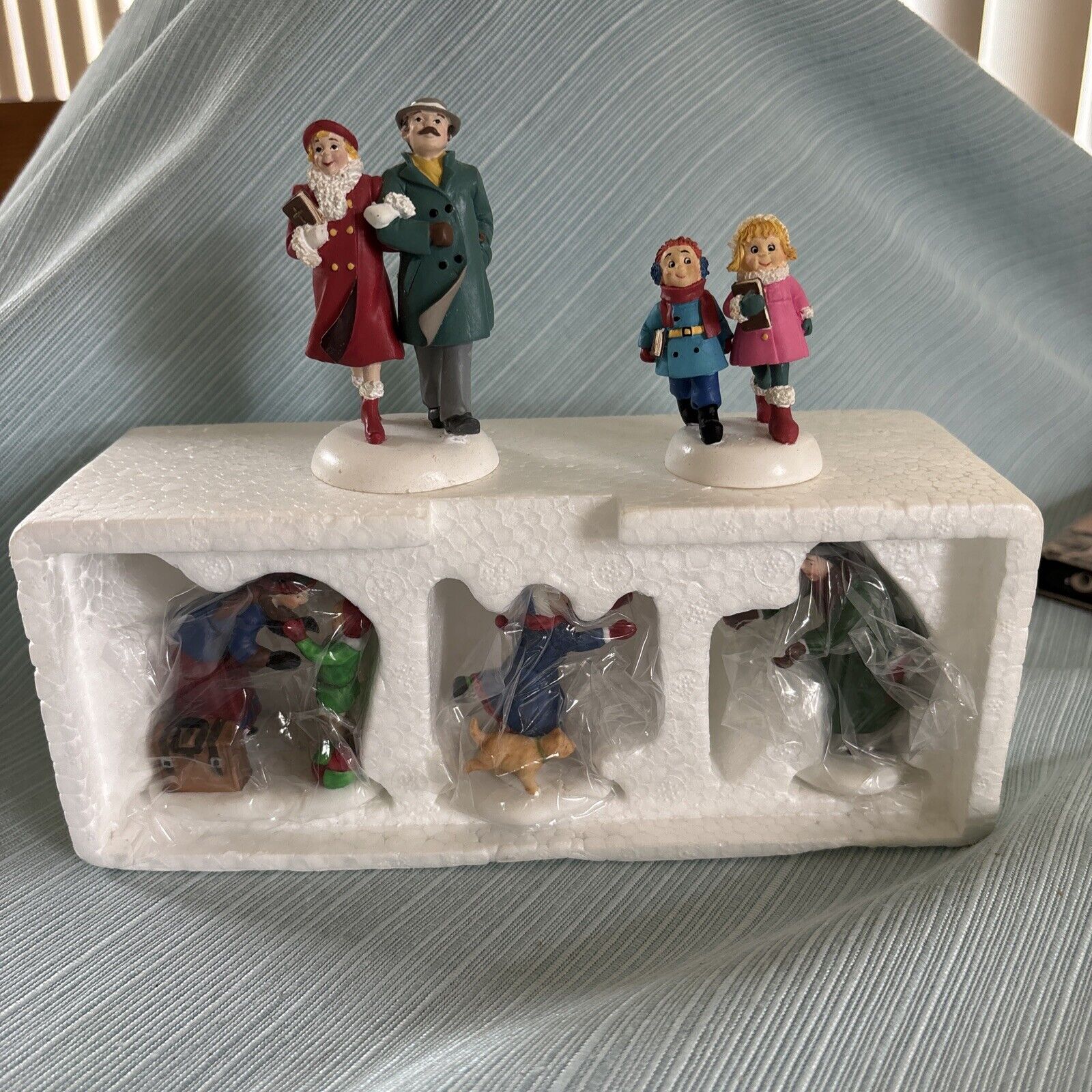 Dept 56 Figures Lot Of 5 Preowned