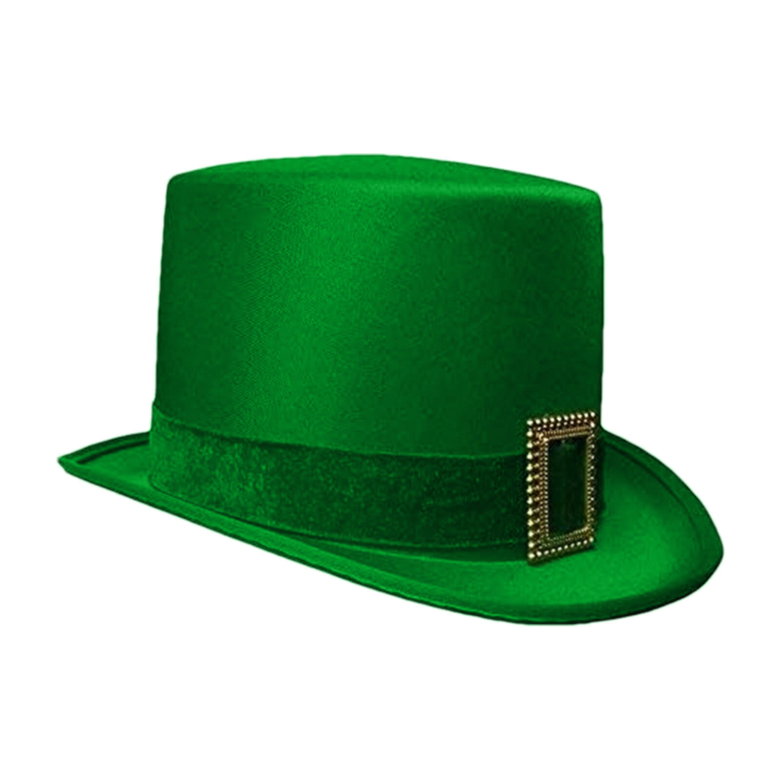 St. Patrick\'s Day Top Hat Fashion Shamrock Hats Costume Accessory For Women, Men