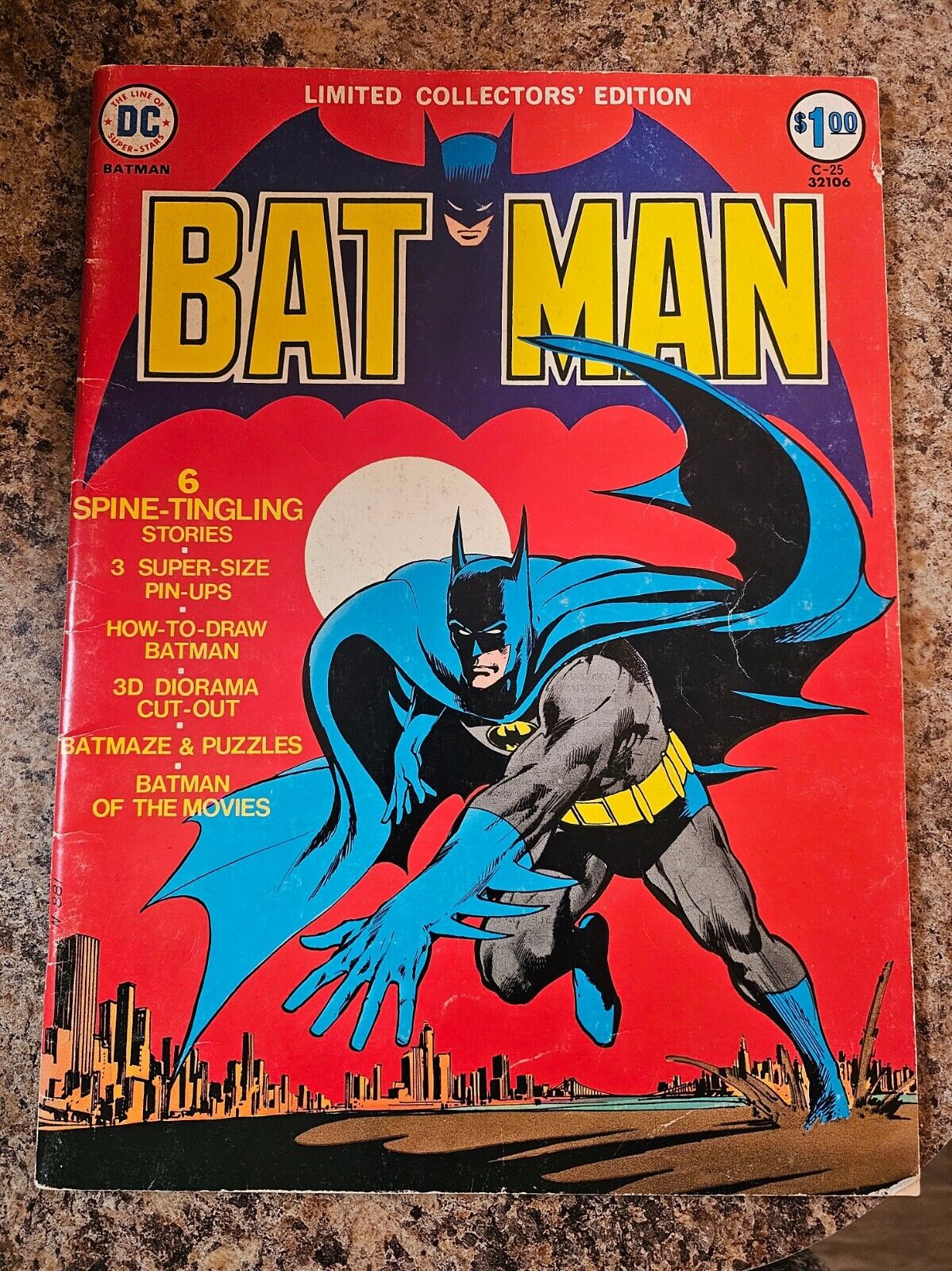 Batman Limited Collectors\' Edition # C-25 (1974) Bronze Age DC Comics VG